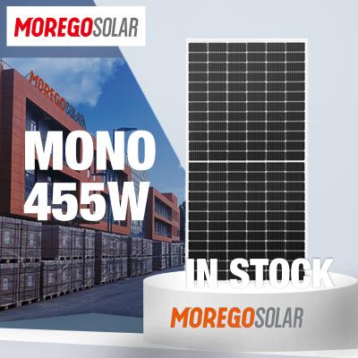 China Moregosolar Solar Home System Tier 1 Solar Panel 440W 445W 450W 455W 460W Solar Powered 500 Watt Panel Solar Power PV System Factory Price for sale