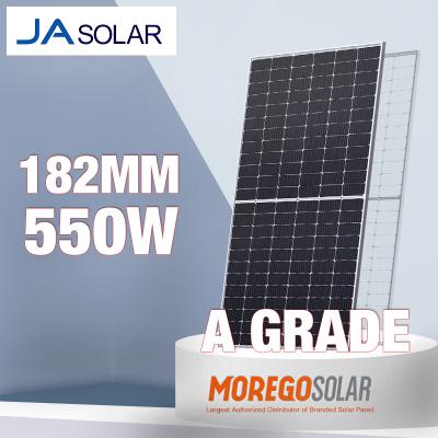 China JA Solar Power System 530W 535W 540W 545W 550W PV Module Monocrystalline Solar Panel 500WATT SOLAR PANEL for sale