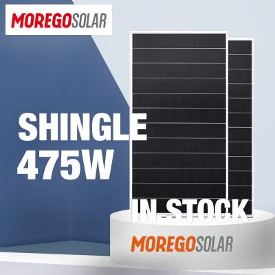 China China Moregosolar Solar Power System PERC Mono Shingles Solar Panel 450W 455W 460W 465W 470W 475W Solar Panel Solar Panel Roof Shingles for sale