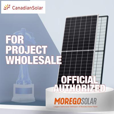 China Moregosolar Solar Power System Supply Canadian Mono Solar Panel 540W 545W Mono Panel Solar Photovoltaic for sale