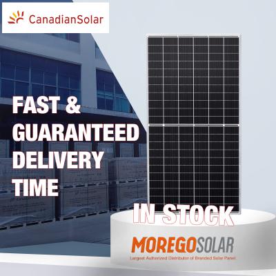 China Canadian Solar Panel 540W 545W 535W Double Bifacial Bifacial Canadian Solar Power Panels BiHiKu 182mm Solar Power Panels Glass Transparent Home Roof for sale