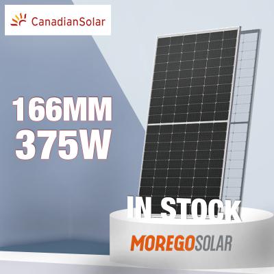 China Moregosolar Home Power System Solar Panel 380W 375W 370W 365W 360W 350W Canadian Mono Solar Panels for sale