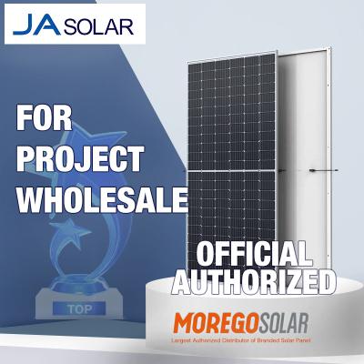 China Wholesale JA Tiger PV Module 470W 465W 460W 455W 450W 445W 440W China Solar PV Half Cell Solar Panel 166mmx166mm for sale