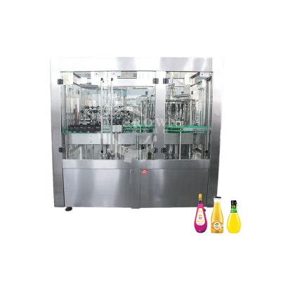 China Food Monoblock Automatic Ketchup Paste Production Line Bottling Filling/Tomato Sauce Glass Bottle Washing Packing Machine for sale