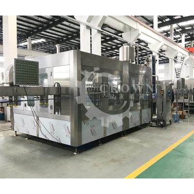 China Automatic Water Juice Bottle Processing Filling Machine Production Line / Food PET Bottle Coconut Mango Factory for sale