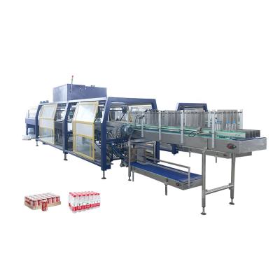 China Automatic Food Water Bottle Packaging Machine / Beverage Pet Bottle Wrapping Machine for sale