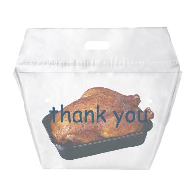 China Carry Out Tamper Evident Plastic Seal Packing Slips Safe Load Seal ANTISTATIC Preservation Delivery Bags For Restaurant for sale