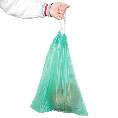 China Puncture Proof / Tearproof Sealing Compostable Eco-Friendly /strong Strength Cornstarch Trash Bags Recyclable 100% Biodegradable Waste Bags for sale