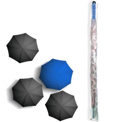 China Waterproof /Tear-proof /strong force PLA biodegradables floor standing disposable waterproof wet umbrella rain refill bags for sale