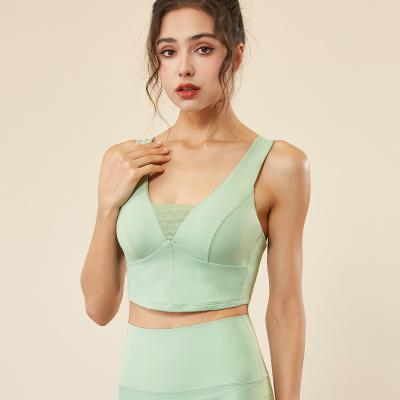 China Wholesale YOGA SUIT OEM woman sexy sports bra top female gym crop tops women's sports bra top fitness for sale