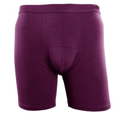 China Breathable Sports Tight Oval Briefs Pattern Men's Boxers Long Length Sexy Tight Running Underpants For Boys for sale