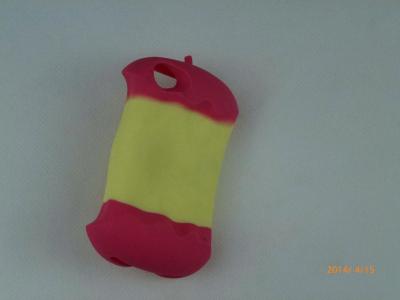 China Embossed Debossed Silicone Phone Cases Yellow Red For 7 / 8 / 10.1 Inch Tablet PC for sale