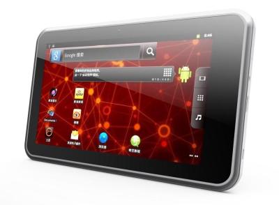 中国 GSM850/900MHZ 容量性タッチ画面 Android2.2 の wifi 端/HSDPA が付いている 7 インチのタッチパッドのタブレットの PC 販売のため