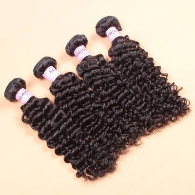 China Natural 7A Deep Curly Deep Curly Brown and Black Color Unprocessed Raw Virgin Peruvian Hair Spring Curly Available 12-26 Inches for sale