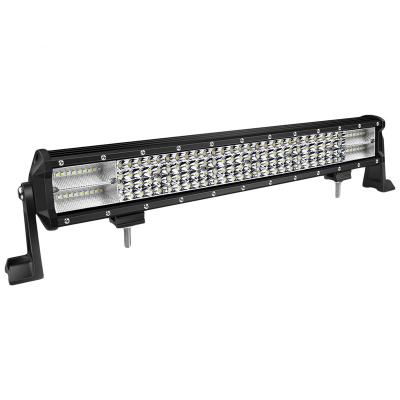 China Die Cast Aluminum Housing High Power Led Work Light Bar 4X4 Truck Off Road Led Light Bar Dot 4 Quad Rows 20 50 51 54 Inch 24volt 10-30V, 12V LB-LKP+LKN for sale