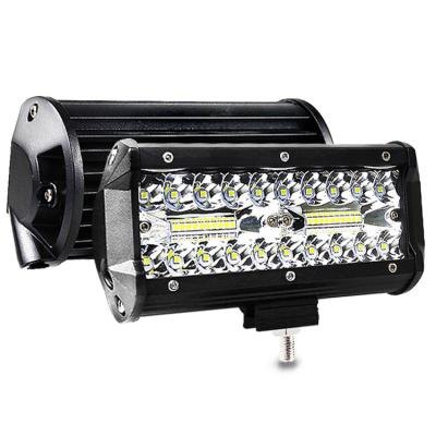 China Wholesale Aluminum Housing Aurora Die Casting 9 Inch 60W IP67 4x4 Upright Car Trucks Chase Road Led Light Bar For Jeep for sale