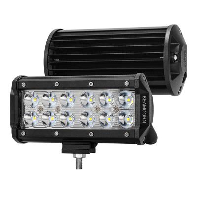 China Factory Supply Die Cast Aluminum Housing 7 Inch 36W LED Work Lugs Drive Light Bar IP68 Spot LED Work Lugs Driving Lamp Bar For Truck Car for sale