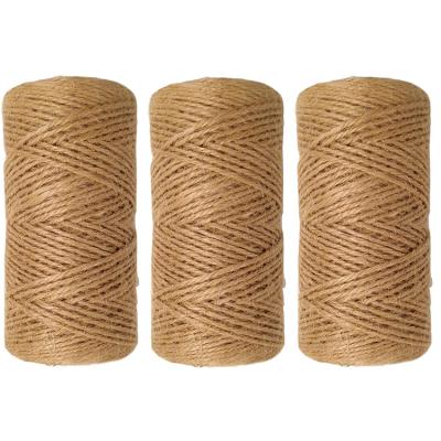 China Crafts Wholesale Custom Craft Sisal Rope Hemp Baler 3ply Jute Twine for sale