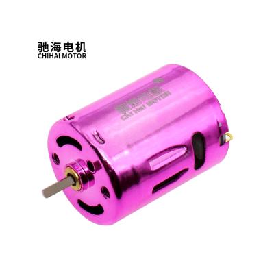 China High speed mini water bomb motor chihai motor CHR-RS370WP water bomb motor 11.1V 65000rpm DC carbon brush motor for toys for sale