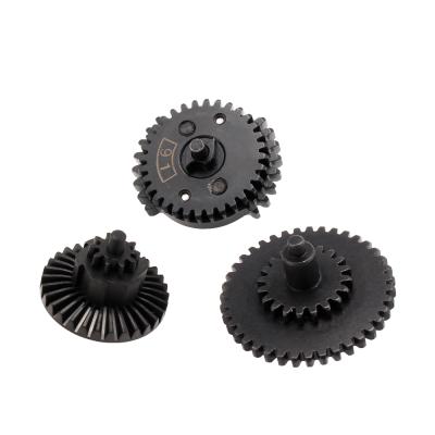 China Garment Shops High Set Steel Helical Reinforcement Low Noise Torque Gear Set For Ver2/3 AEG Gearbox Hunting Army Paintball Game Accessories for sale