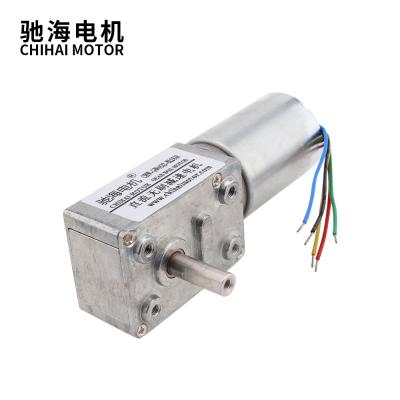 China FAN Chihai Motor CHW-GW4632-BL2838 Long Life Gearbox Turbo Worm Gear Low Noise Brushless Motor for sale