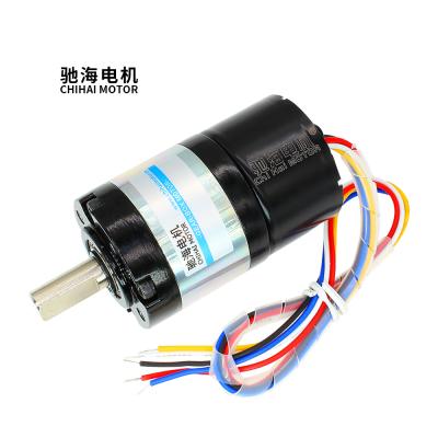 China Home Applicance chihai motor CHR-36GP-BLDC3525 DC 24V 12V 36mm DC planetary gear brushless motor with integrated hall drive for sale