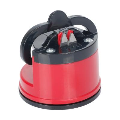 China Sustainable Universal Portable Anti-skid Sucker Bottom ABS MINI Tungsten Blade Sharpener Steel Knife Sharpener for sale