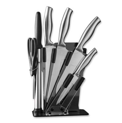 China Viable Wholesale Scissor Sharpener Stainless Steel Knives Chef Knife Kitchen Knife Set Knife Sets for sale