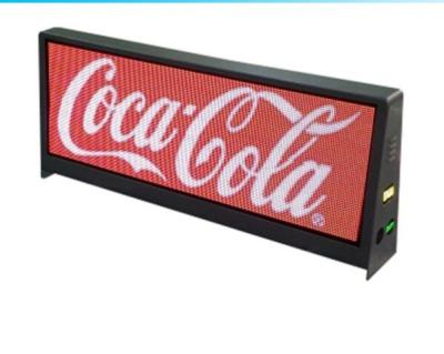 China Super bright SDK 320x960mm 7000nits Advertising Panel Nationstar SMD P2.5 P5 hd led taxi top display screen sign for sale