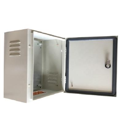 China Installation in commercial and light industrial premises China made IP66 wall mounting electrical box steel enclosures with slot thermovent electrical cabinet for sale