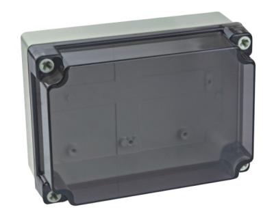 China Installation in commercial and light industrial premises waterproof ABS/PC transparent plastic top cover terminal box body enclosure waterproof box for sale