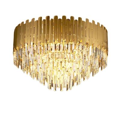 China Luxury Crystal Superskylite Lighting Living Room Light K9 Lamp Bedroom Hotel Lobby Lighting Crystal Lamps for sale