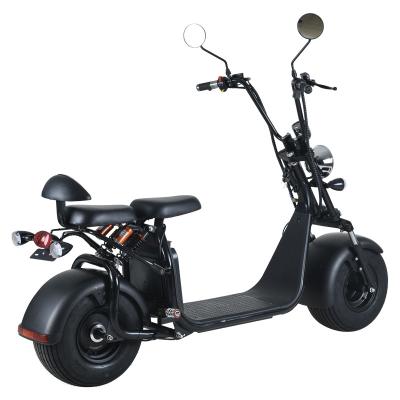 China Double Seat Fast Sped Escooter Fat Tire Electric Motorcycle Golf Scooter for sale