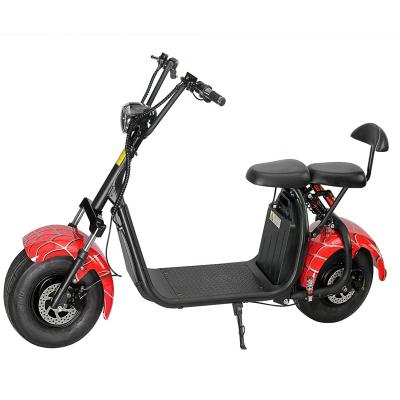 China 1500w 2000w 3000w 60V20A/40A eec coc electric motorcycle scooter citycoco scooter with removable battery 18x9.5inches for sale