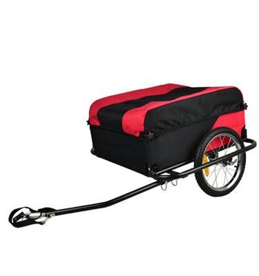 China Heavy Duty Outdoor Two Wheel Bike Foldable Cargo Cargo Bicycle Trailer for sale