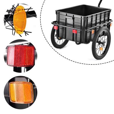 China Other trailers factory direct manufacturers buying cheap two wheel bicycle cargo trailer CT002 for sale