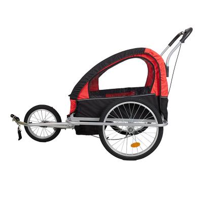 China 2020 Amazon Multifunctional Hot Selling 2 Seater Bicycle Foldable Baby Bike Trailer for sale