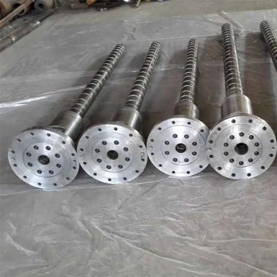 China Hot Selling Factory Extruder Parts Large Diameter Extrusion Screw And Barrel For Plastic Extruder for sale