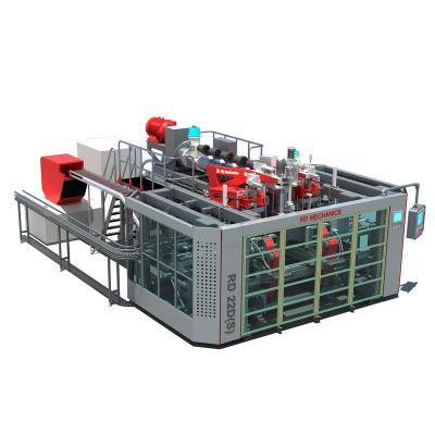 China Automatic Bottle 80liter PP PE Plastic Bottle Extrusion Blow Molding Machinery for sale