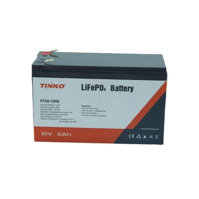 China 6.8AH 12 Volt Lithium Iron Phosphate Battery met beschermingsbord als back-up Te koop