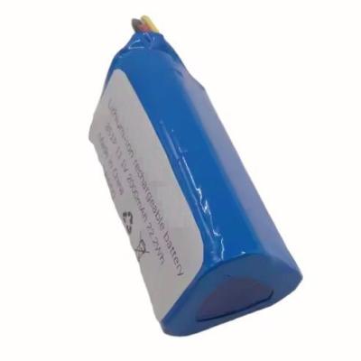 China 3S1P 11.1V 2000mAh Cylindrical Custom 18650 Battery Pack Rechargeable Battery Cell for sale