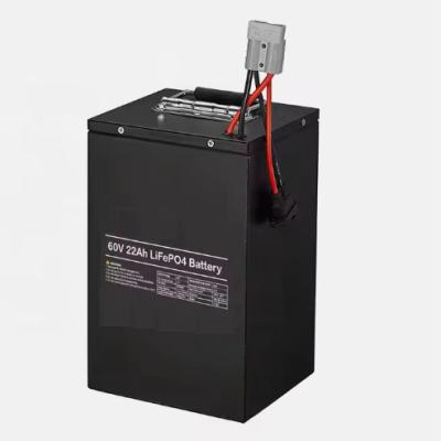 Chine 60V 22AH Lifepo4 batterie au lithium pour chariot de golf 1330WH batterie au lithium à vendre