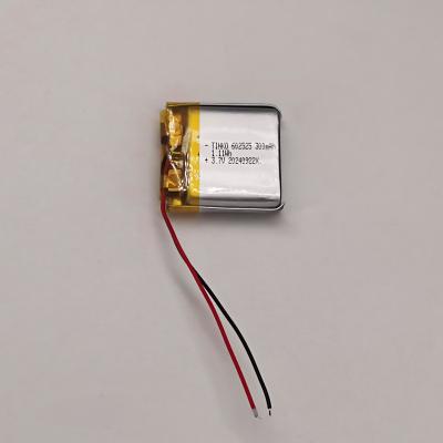 China 602525 3,7 V 300mAh Lipo Celdas de batería de alta capacidad en venta