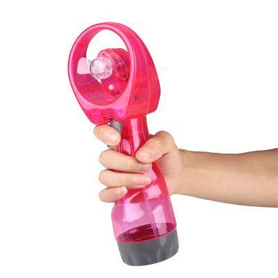 China Hand Held Mini Hand Fans Beach Summer Car Cooling Air Fan Travel Mist Water Mist Water Spray Hand Held Random Color for sale