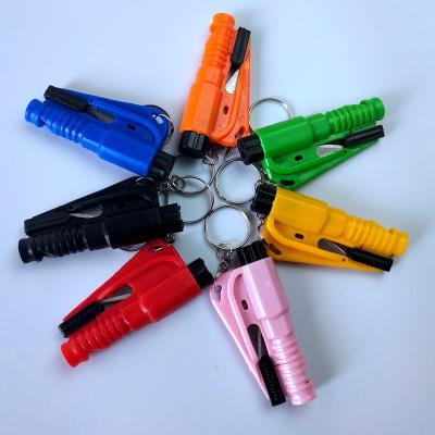 China Self Defense Plastic Glass Hammer Hands Free Head Chain Breaker Breaker for sale