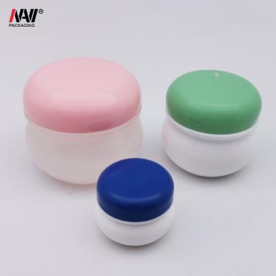 China Cosmetic Plastic Cosmetic Packaging 8g 30g 50g Cream Jar Made Of PP for sale