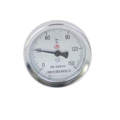 China Industrial Temperature Measuring GWSS Temperature Gauge Stainless Steel SS Customized Industrial Bimetal Thermometer for sale