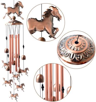 China Traditional In Running Equestrian Wind Chime Horse Lover Wind Chime, Wind Rings Outdoor, Horse Lover Gifts for sale