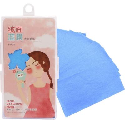 China Soft Gift Tissues Oil Paper Facial Sponges Oil Absorbing Paper Oil With Plastic Case for sale