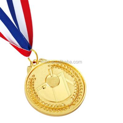 China high quality cheap custom made zinc alloy medal/sports tennis sports medal for sale